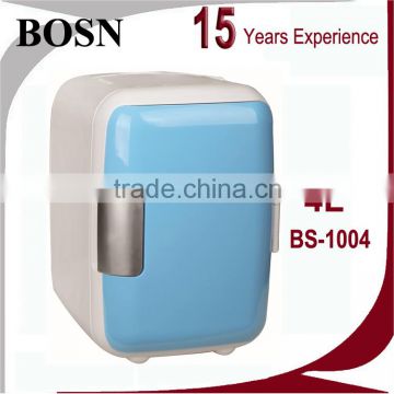 2016 BOSN 4 Liter bule and white cooler and warmer 12l freezer coolbox with best price