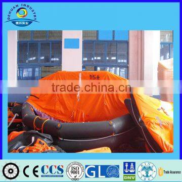 15 person Inflatable Life Raft with EC Certificate