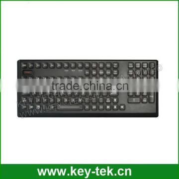 IP68 OEM food keyboard with cleanable key for food, beverage application
