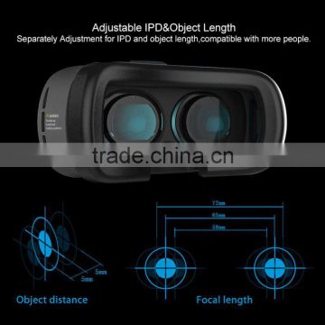 VR BOX Version 3D VR Virtual Reality Glasses Rift 3D Movies and 3d Games for 4.7" - 6.0" Smart Phone