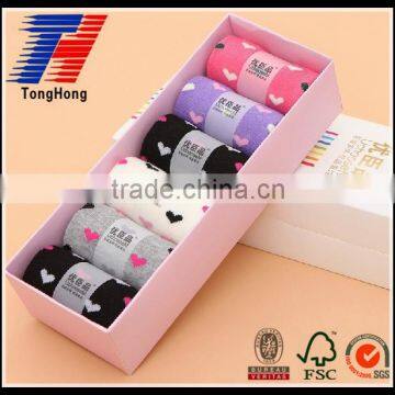 Custom beautiful pink packaging box with cheap price