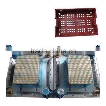 China Mould Factory Plastic Injection Crate Mould