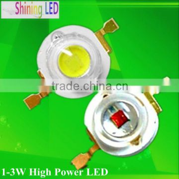 Low Light Decay 120-130LM 1W High Bright LED Diode