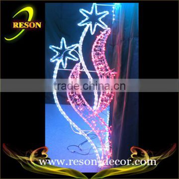 200*80cm decorative outdoor lighting poles christmas decoration light