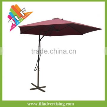 10 feet outdoor umbrella / 270cm bistro hanging umbrella / 300cm patio banana umbrella wholesale