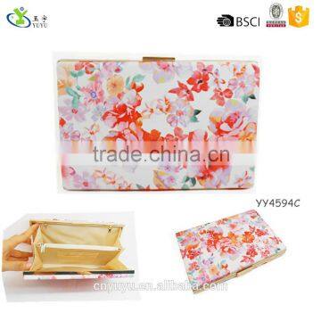 Australia style fashion Flower Pattern Printed Clutch