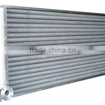 Aluminum extruded fin tube heat exchanger for heat recovery