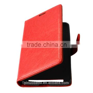 Cell Phone PU Leather Flip Card-slot Case for ASUS ZenFone 6