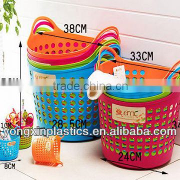 best-selling plastic shopping basket,washing plastic basket ,clothe plastic basket