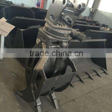 Customized PC4000-6 Excavator Log Grapple, PC4000 Wearable Log Fork for sale