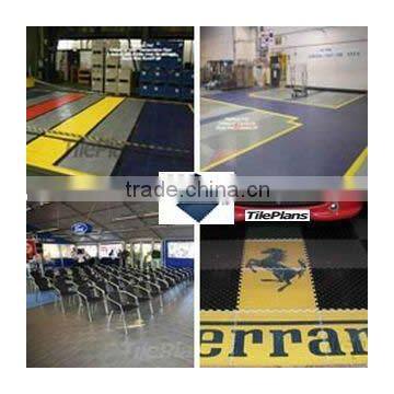 Industrial Floor Tiles PVC Flooring System