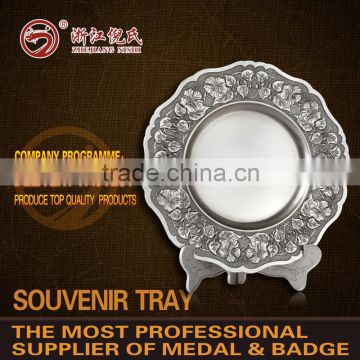 2015 Super-Quality and Cheap tourist souvenir plate with holder