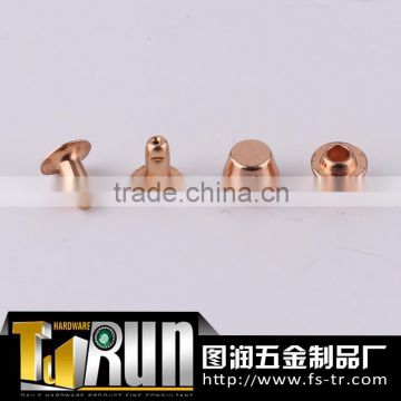 Alibaba lowest price good quality metal snap rivet for bags