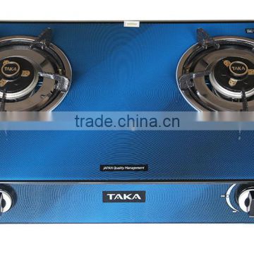 TAKA Gas Cooker DK-80B double Magneto Burners - top glass / Home Appiances / Kitchen Wares