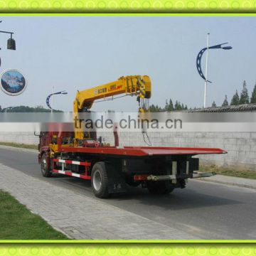 FOTON towing wrecker with crane,Hook Lift Road Wrecker