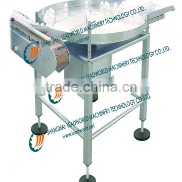 Stainless Steel Bottle Sorting Round Table and Capping Machine