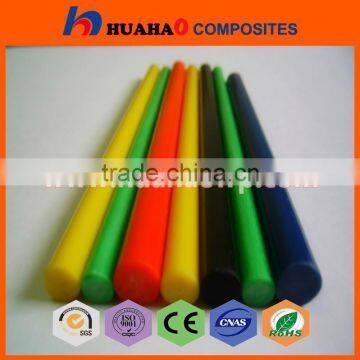 HOT SALE Pultrusion UV Resistant Rich Color UV Resistant pultruded shaft with low price pultruded shaft fast delivery