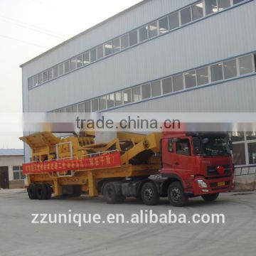 China Leading Technology Mobile Waste Concrete Processing Plant