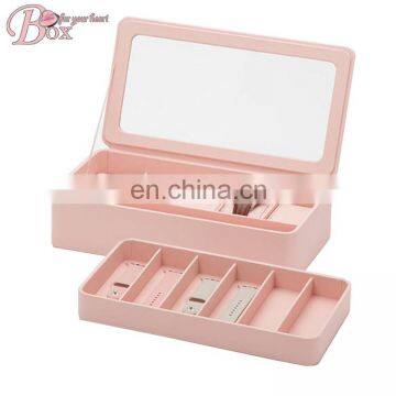 PInk Watch Elegant Jewelry box with PVC Window