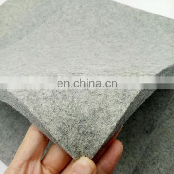 custom size dark grey pressing wool felt pad for ironing