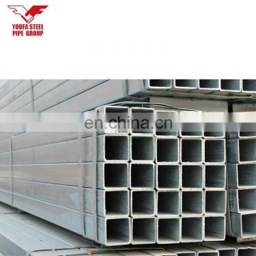 hot dipped galvanized steel SHS square hollow 3 inch galvanized square tubing for shed frame