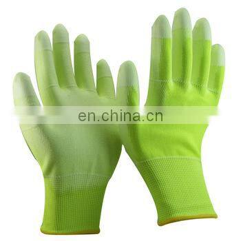 EN388 Best Price Palm Fit Gloves Protective Polyurethane  Luva For Light Industry