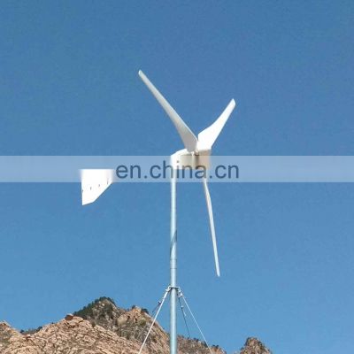 Horizontal 3 Blades Type Low RPM 3KW Wind Turbine Generator Used For Land And Marine