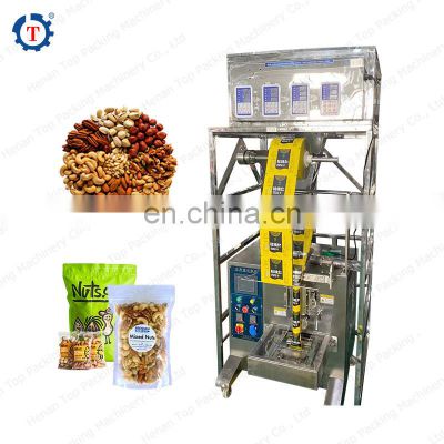 High quality automatic sesame soybeans  nuts weighing filling packing machine
