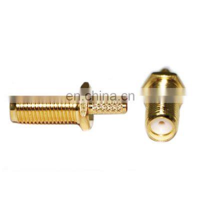 SMA-KY-1.5 SMA Female Connector for RG174 RG316 Cable, 11mm Thread Length SMAKY-1.5 SMA Female Connector