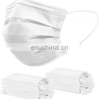Xiantao 3 ply disposable face mask mascarillas desechables with customer's logo for one time use BFE 95%