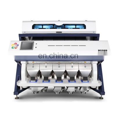high quality agriculture use color sorting machine for  rice mill and dryer automatic machine