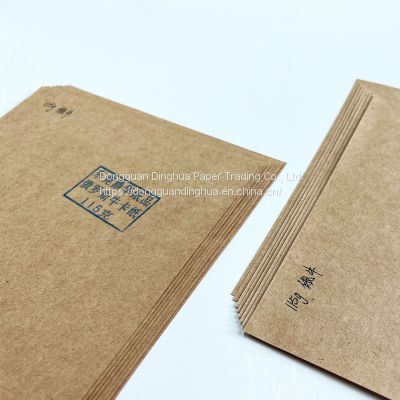 Eco Friendly Russian Kraft Paper And Board Manufacturer Unbleached Kraftliner