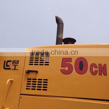 Second hand Liugong 50CN 5t front loader used condition Liugong 50CN 5t wheel loader made in 2014 50CN front loader