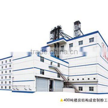 complete set of wheat flour milling machinery