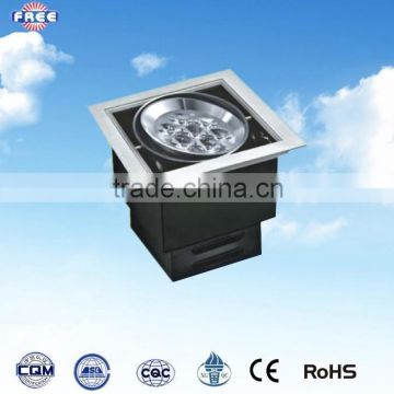 (IP65)Alibaba express China for 7W black grille lamp aluminum alloy fixture discount