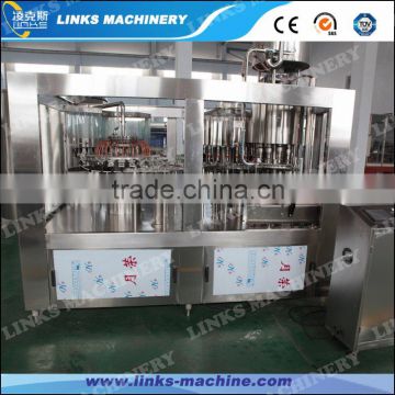 Hot selling glass bottle 3 in 1 filling machine with high quality