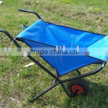 Qingdao RUNTONG Canvas Folding Wheelbarrow,Garden Folding Wheelbarrow