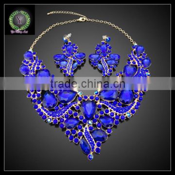 2016 New Arrival African Gold Plated Jewelry set which for Wedding jewelry set Match Clothes KHK882