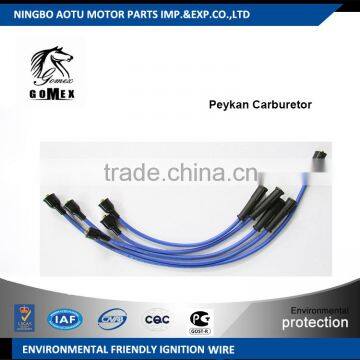 Peykan Carburetor Ignition Wire Set for Iran Market Ignition Lead Ignition Cable Double Silicone High Performance