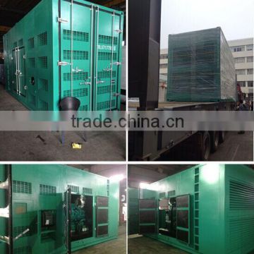 Heavy duty used 1000kw big power container generator OEM factory price