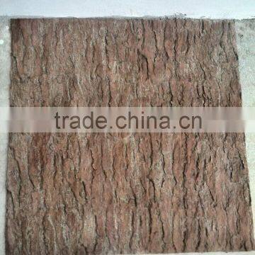 Artificial PU fir bark for different appearance looking