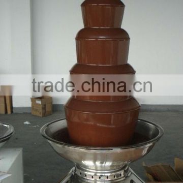 6 Tiers100CM commercial chocolate fountain