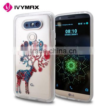 Hard plastic blank phone case, For LG G5 clear transparent case with picture design                        
                                                Quality Choice