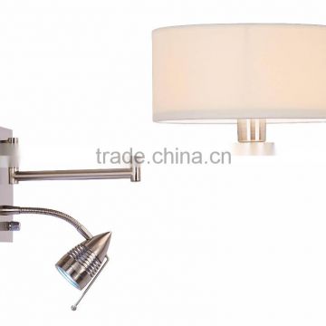 1017-6 arm function and a flexible LED Reading Swing Arm Wall Light offers serene style as well as functionality
