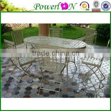 Wholesale New Design Antique High Quality Metal Framed Outdoor Table For Home Patio Park