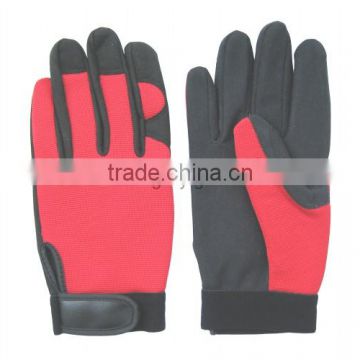 Microfiber Palm Reinforced Thumb Mechanic Glove