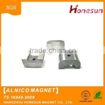 Hot sales High quality Alnico Pot Magnet with Screw Hole in Center