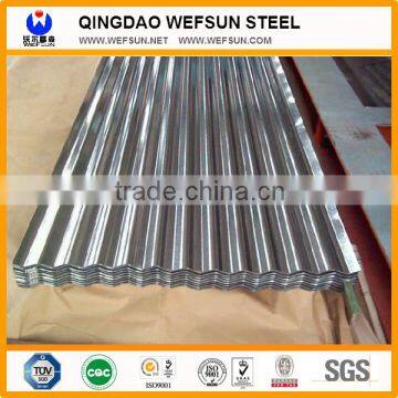 High pressure timely delivery galvanized corrugated steel plate
