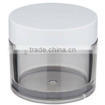 plastic cosmetic container cosmetic cream jar PETG jar