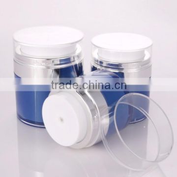 plastic airless cream jar